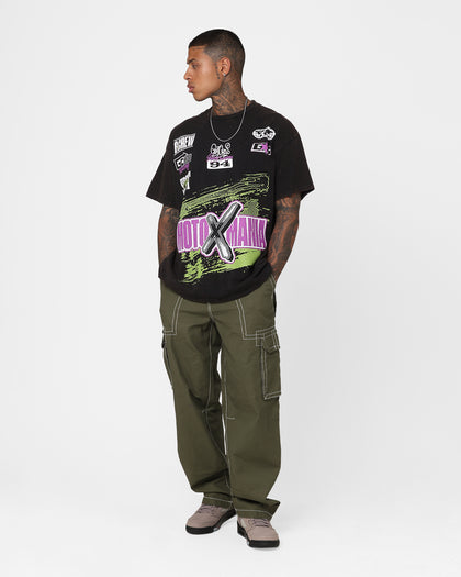 Goat Crew Moto X Mania T-Shirt Black