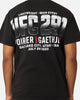 UFC By Goat Crew Dustin Poirier vs. Justin Gaethje BMF Fight Vintage T-Shirt Black Wash