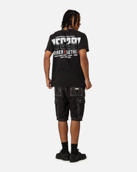 UFC By Goat Crew Dustin Poirier vs. Justin Gaethje BMF Fight Vintage T-Shirt Black Wash