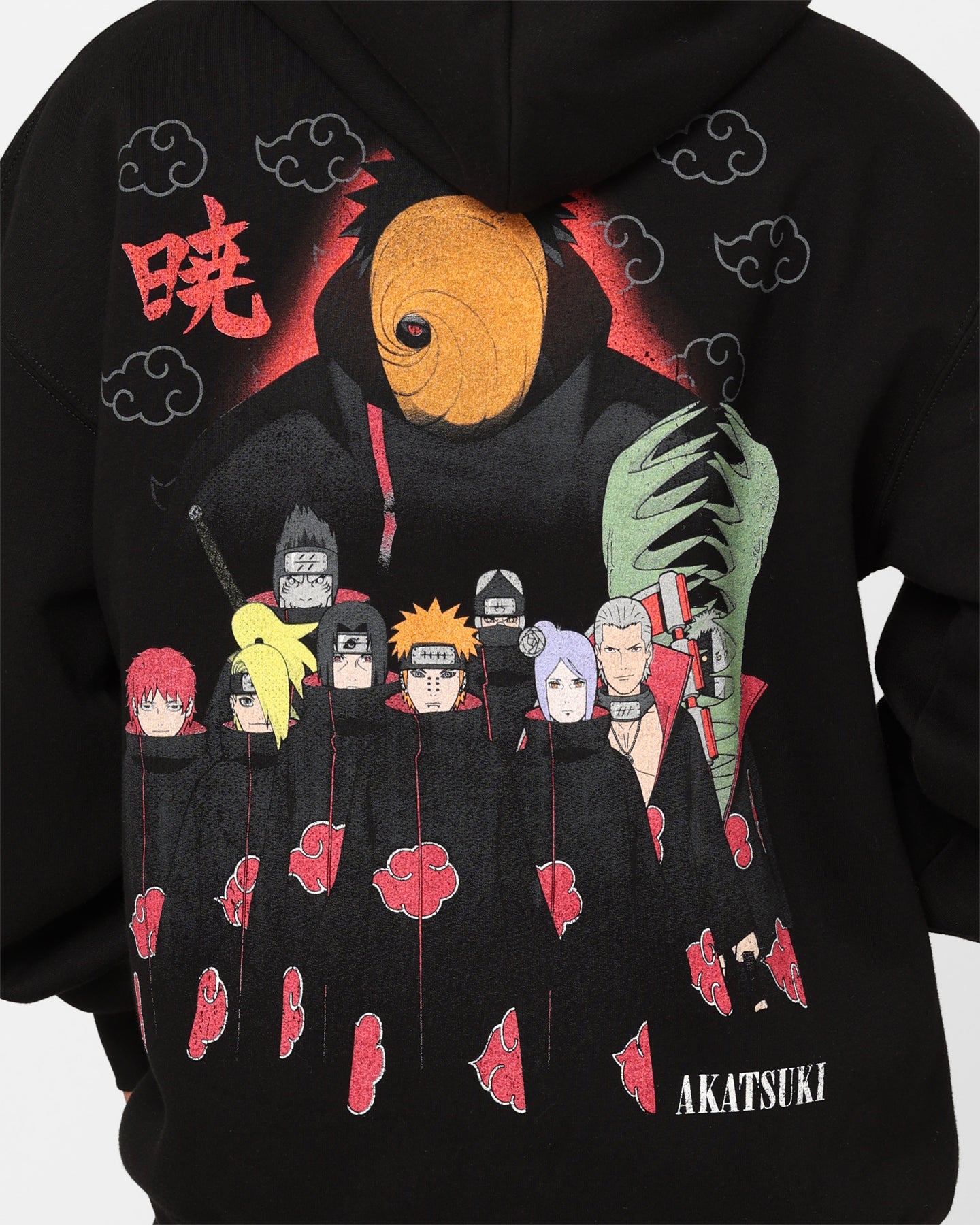 Goat Crew X Naruto Akatsuki Zip Hoodie Black | Culture Kings NZ