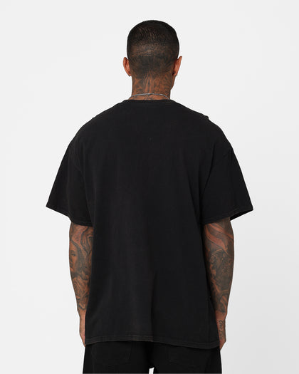 Goat Crew X Naruto Sasuke Vintage T-Shirt Black Wash