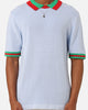 XXIII Kurt Knitted Polo Shirt Blue