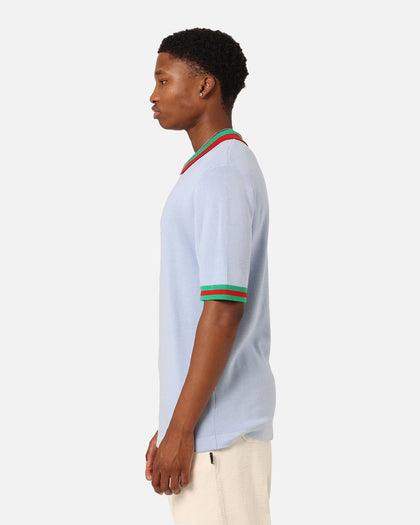 XXIII Kurt Knitted Polo Shirt Blue