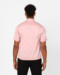 XXIII Perry Satin Button Up Shirt Pink