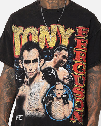 UFC By Goat Crew Tony Ferguson El Cucuy Vintage T-Shirt Black Wash