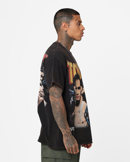 UFC By Goat Crew Tony Ferguson El Cucuy Vintage T-Shirt Black Wash