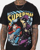 Goat Crew X DC Superman Versus Vintage T-Shirt Black Wash