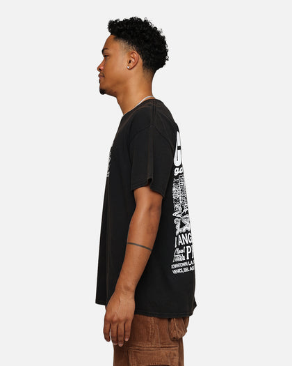 Goat Crew The City Of Angels T-Shirt Black Wash