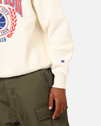 Champion Reverse Weave Field Basketball Crewneck White Ferrari