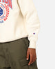 Champion Reverse Weave Field Basketball Crewneck White Ferrari
