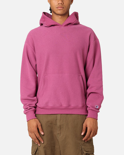 Champion Reverse Weave Terry Tape Hoodie Berry