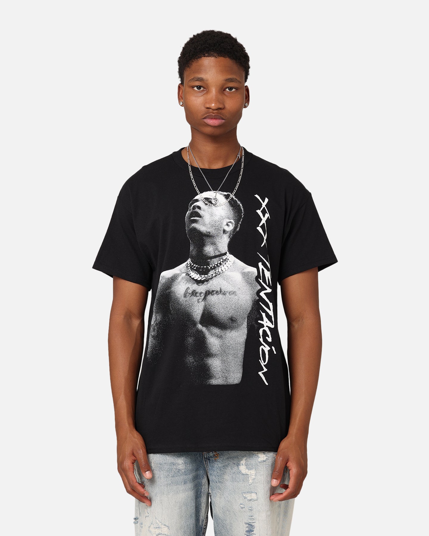 XXXTentacion Portrait T-Shirt Black | Culture Kings NZ