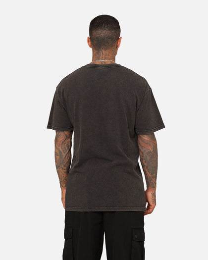 Nirvana Round Photo Vintage T-Shirt Black Wash