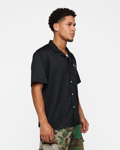 X-Large Bowling Club Short Sleeve Shirt Black