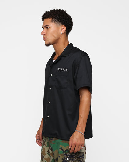 X-Large Bowling Club Short Sleeve Shirt Black