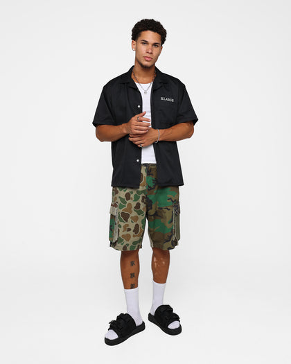 X-Large Bowling Club Short Sleeve Shirt Black