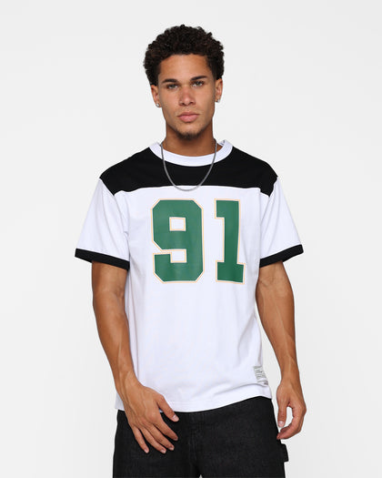 X-Large Football Short Sleeve T-Shirt Black