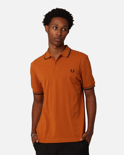 Fred Perry Twin Tipped Polo Shirt Nut Flake