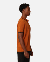 Fred Perry Twin Tipped Polo Shirt Nut Flake