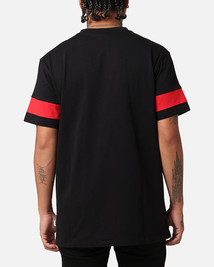 Carre Bars T-Shirt Black/Red