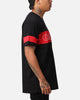 Carre Bars T-Shirt Black/Red