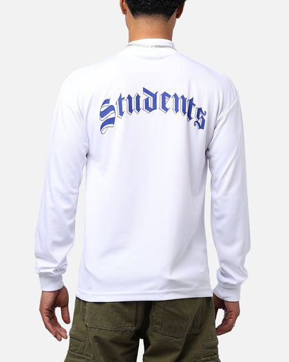 Students Golf Host Long Sleeve Mock Neck T-Shirt White