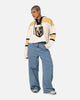 47 Brand Women's Vegas Golden Knights Cropped Lacer Hoodie White Wash