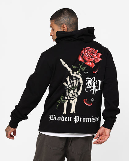 Broken Promises Wishful Thinking Hoodie Black