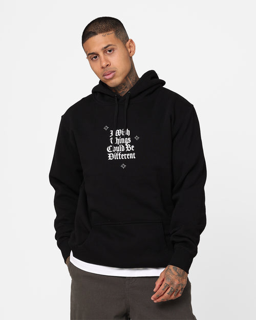 Broken Promises Wishful Thinking Hoodie Black