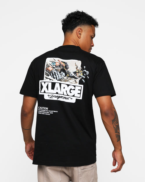 X-Large X Dragon 76 T-Shirt Black