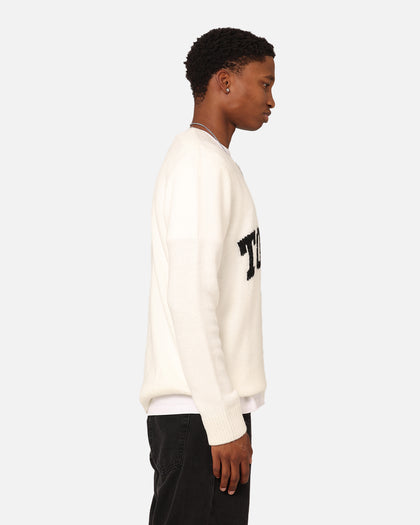 Tommy Jeans Relaxed New Varsity Sweater Ancient White