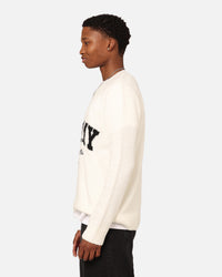 Tommy Jeans Relaxed New Varsity Sweater Ancient White