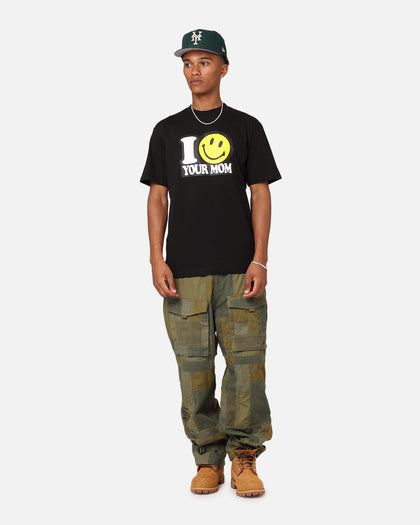 Market X Smiley Your Mom T-Shirt Black