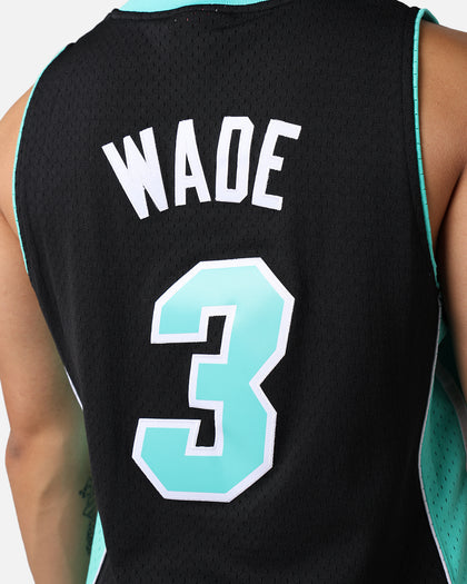 Mitchell & Ness Miami Heat Dwyane Wade '12-13 Swingman Jersey Black/Ice Blue