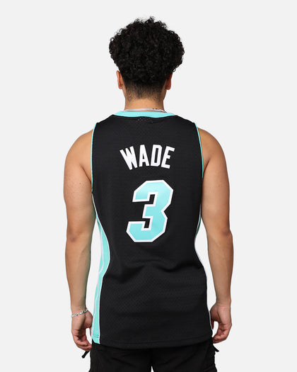 Mitchell & Ness Miami Heat Dwyane Wade '12-13 Swingman Jersey Black/Ice Blue