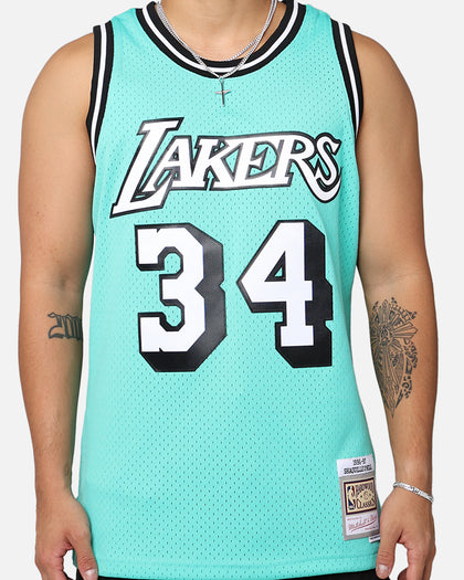Mitchell & Ness Los Angeles Lakers Shaquille O'Neal '96-97 Swingman Jersey Black/Ice Blue