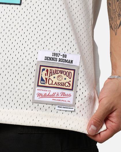 Mitchell & Ness Chicago Bulls Dennis Rodman '97-98 Swingman Jersey Black/Ice Blue