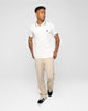 Fred Perry Twin Tipped Polo Shirt Snow White/Light Rust/Black