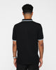 Fred Perry Twin Tipped Polo Shirt Black/Light Ice