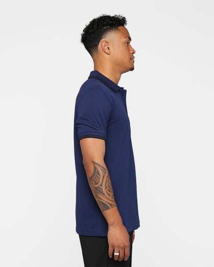 Fred Perry Twin Tipped Polo Shirt French Navy/Black