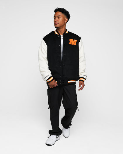 Mitchell & Ness X McLaren Racing Varsity Jacket Black/Cream