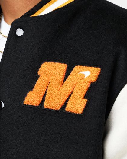 Mitchell & Ness X McLaren Racing Varsity Jacket Black/Cream