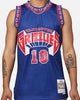 Mitchell & Ness Vancouver Grizzlies Mike Bibby 1998-99 College Twist Swing Jersey Navy/Red