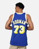 Mitchell & Ness Los Angeles Lakers Dennis Rodman 1998-99 College Twist Swing Jersey Blue/Yellow