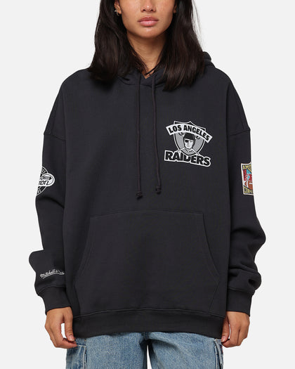 Mitchell & Ness Los Angeles Raiders Super Bowl World Hoodie Faded Black