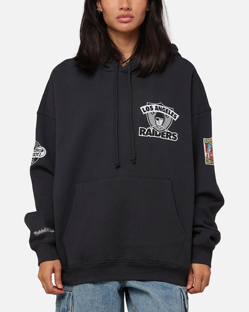 Mitchell & Ness Los Angeles Raiders Super Bowl World Hoodie Faded Black