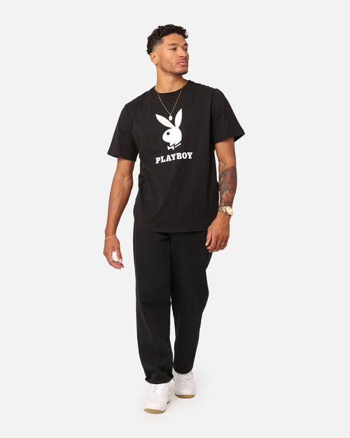 Playboy Playboy Lockup T-Shirt Black