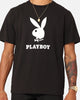 Playboy Playboy Lockup T-Shirt Black