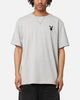 Playboy Logo Lockup T-Shirt Grey Marle