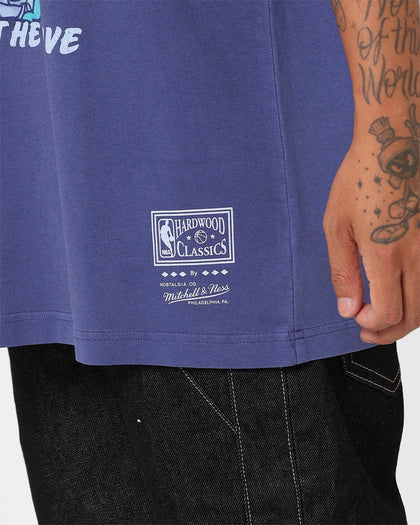 Mitchell & Ness Charlotte Hornets 1993 Playoffs T-Shirt Hornets Purple